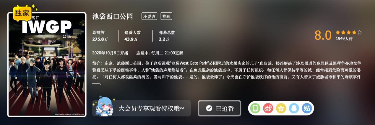 贬低国人的新番被打一星 B站评分下跌 评论区还吵起来了