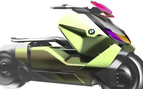 摩托车都市出行新方案——BMW Definition CE 04概念车首发