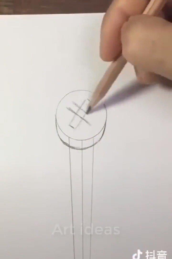 教你如何手绘3d立体画,很简单易学哦!
