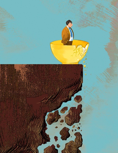 年轻人求职者对银行“金饭碗”的认同，正在发生变化。视觉中国供图