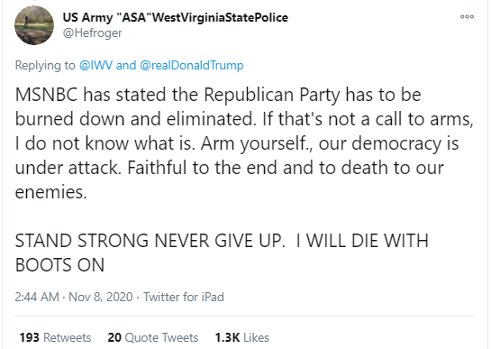 美国女评论员：“烧死共和党！”