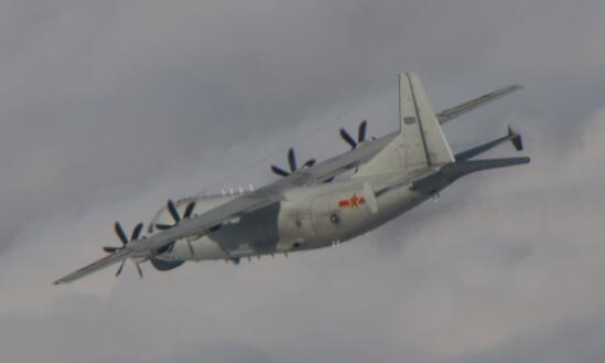 我军机本月第10次进入台空域