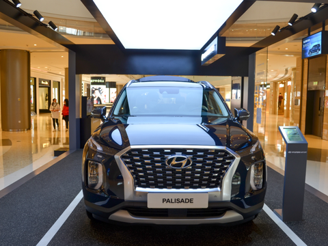 007探店：7座大块头+V6 实拍进口现代帕里斯帝