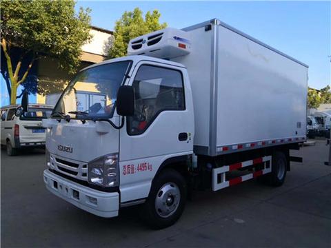 国六庆铃五十铃蓝牌冷藏车多少钱