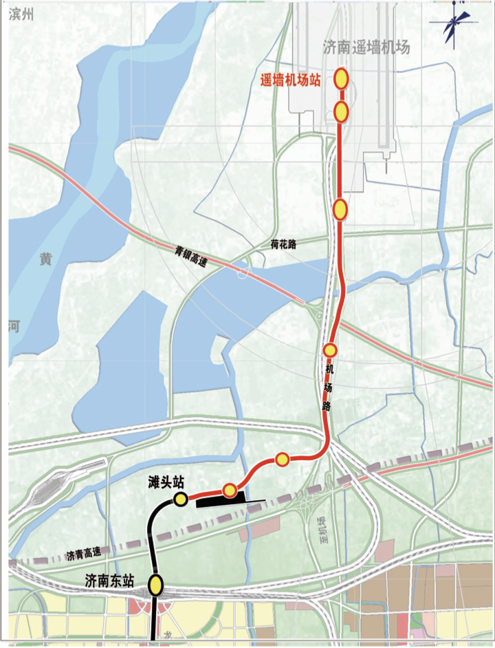 济南地铁3号线二期,4号线一期选址意见书公示!力争年内开工