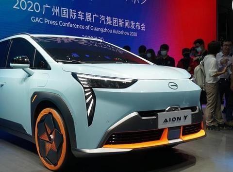 2020广州车展｜广汽新能源发布埃安家族全新车型 定名AION Y