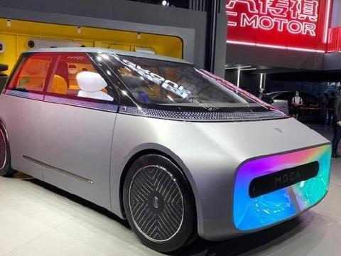 广汽传祺MOCA概念车,未来的汽车就长这样?