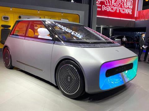 广汽传祺MOCA概念车，未来的汽车就长这样？