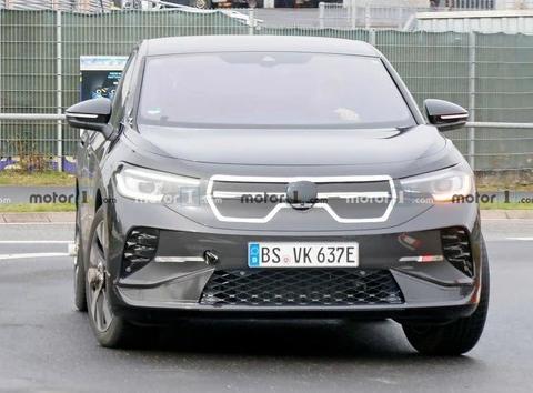 采用轿跑Coupe车身结构 大众ID.5路试谍照曝光