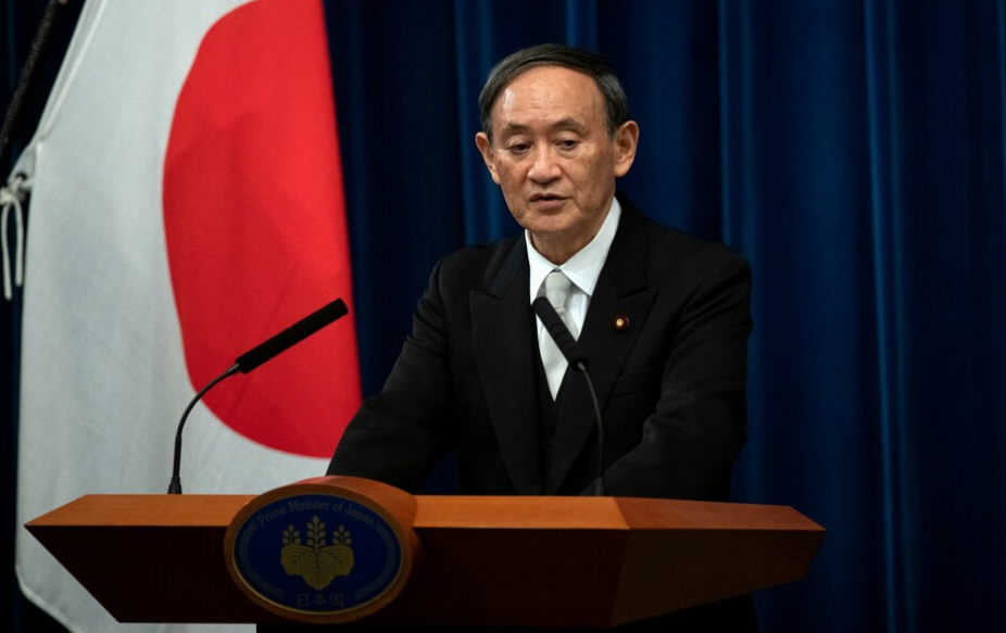 ▲日本首相菅义伟。