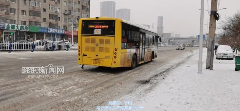 公交丨4路,203路单向恢复哈东站站