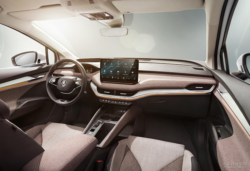 斯柯达首款纯电动SUV ENYAQ iV正式下线 500km续航/ID.4同门师兄 斯柯达首款纯电动SUV ENYAQ iV正式下线 500km续航/ID.4同门师兄