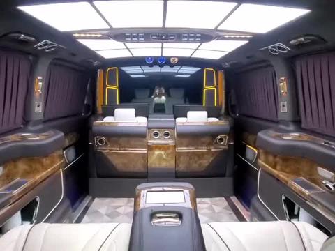 奔驰的奔驰MPV，圣母峰豪华头等舱，智能功能太科技了