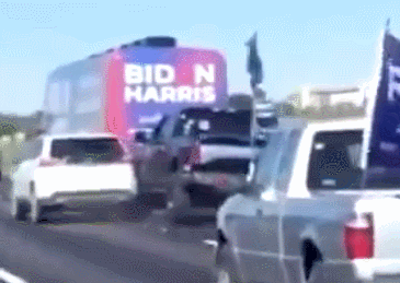 FBI介入调查拜登竞选大巴遭包围事件 特朗普不开