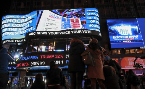 15万张邮寄选票“迟到”，美大选上演“法律与秩