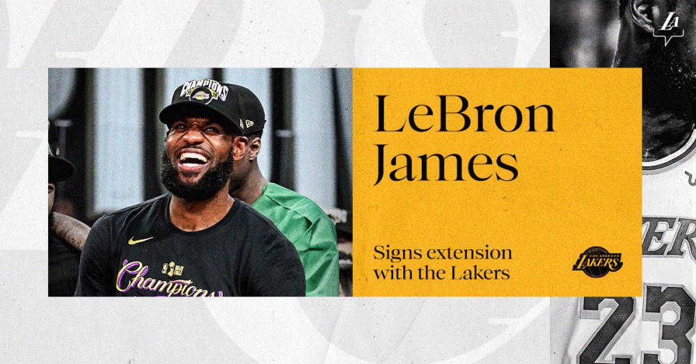 歷史最貴+歷史第一，詹姆斯續約再破紀錄，他在等一個父子同場競技？-黑特籃球-NBA新聞影音圖片分享社區