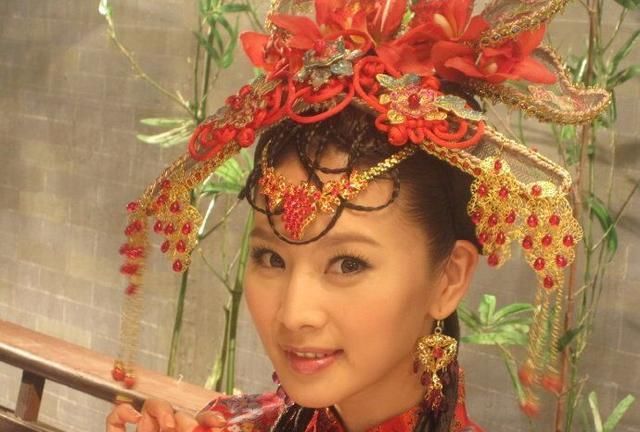 南方卫视《乘龙怪婿》当中的贾貂蝉扮演者,广东第一古装美女