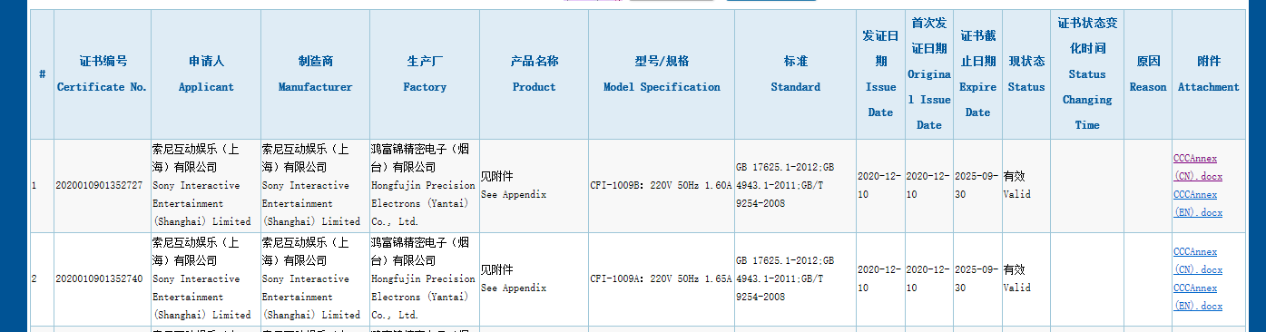 终于不用再苦等了索尼PS5国行版通过3C认证