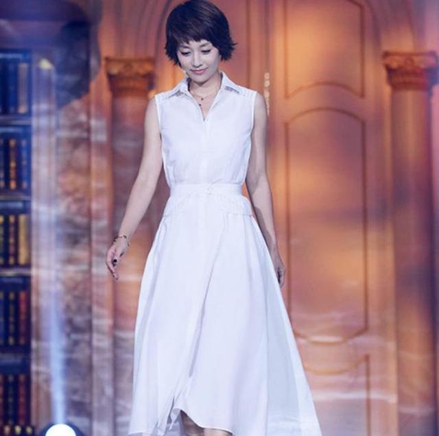 孙俪和马伊琍同穿白裙，俩人虽然只差六岁，但差距却是天壤之别！