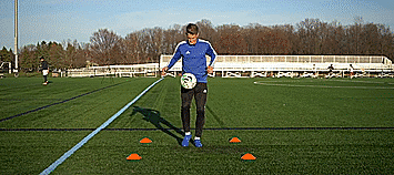 五个提高控球能力的颠球练习 五个提高控球能力的颠球练习