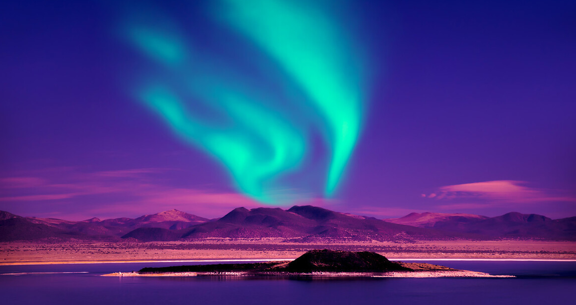 漠河北极村鑫源客栈现奇景,