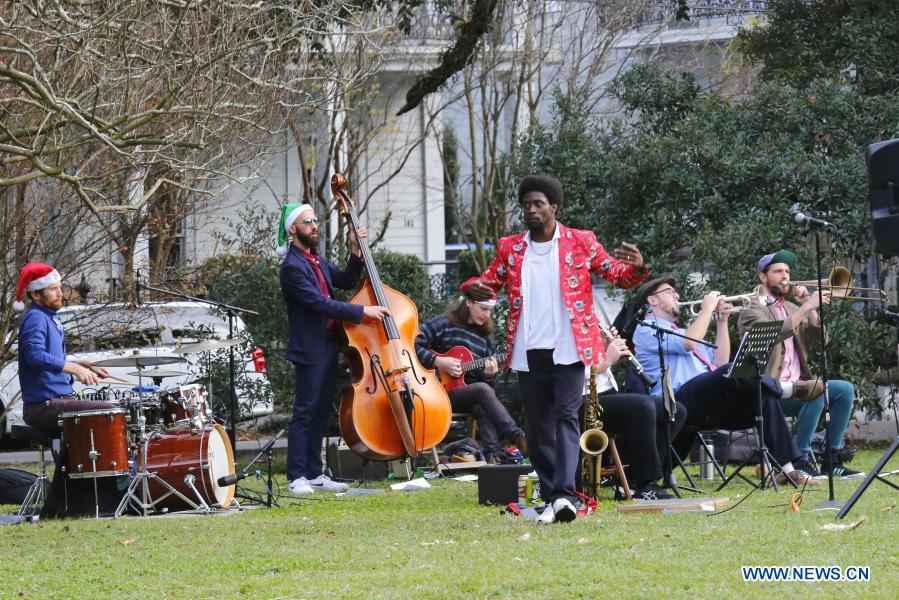 Outdoor jazz concert held in New Orleans Life & Culture News SINA