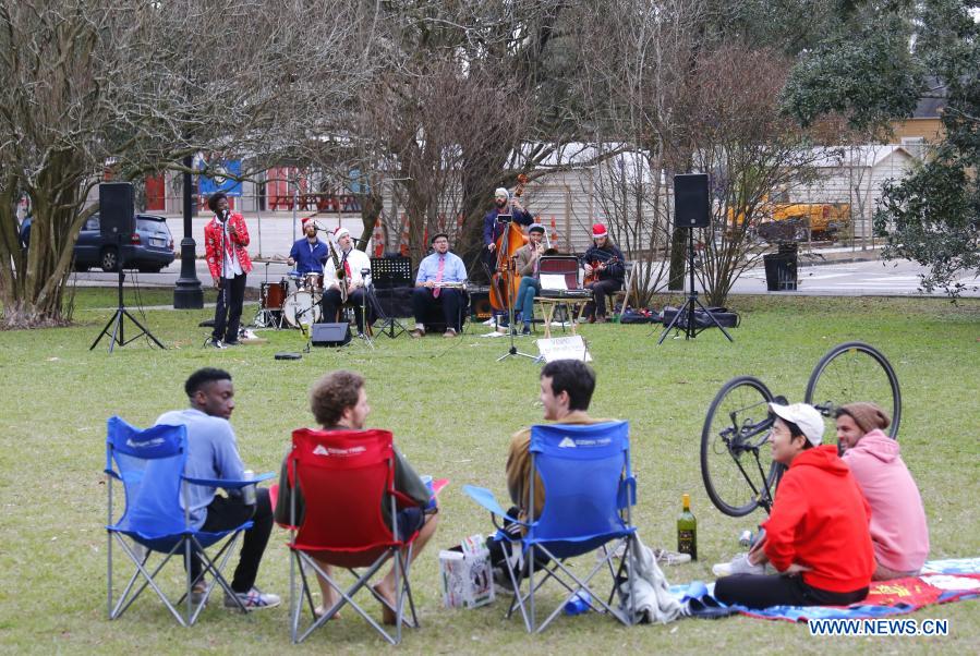 Outdoor jazz concert held in New Orleans Life & Culture News SINA