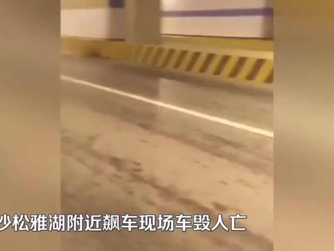 摩友实拍摩托车飙车，车毁人亡全过程
