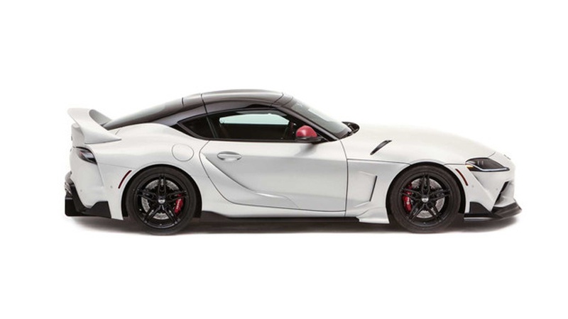 采用可拆式顶棚 曝丰田GR Supra Sport效果图