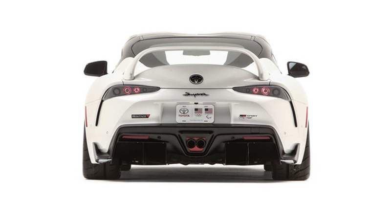 采用可拆式顶棚 曝丰田GR Supra Sport效果图