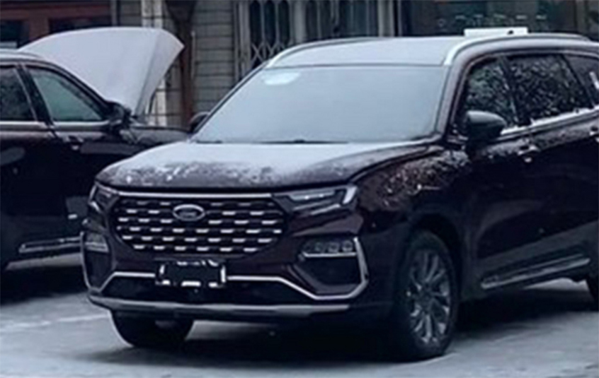 江铃福特EQUATOR实车照 定位中大型SUV