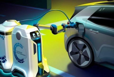 纯电汽车充电难?大众推出“移动充电宝”!