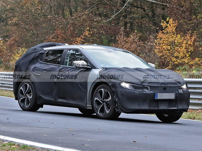 起亚全新电动车测试谍照！配备快充功能,竞争ID.4 将于明年亮相