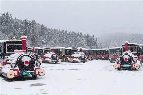仙女山雪景 仙女山景区供图