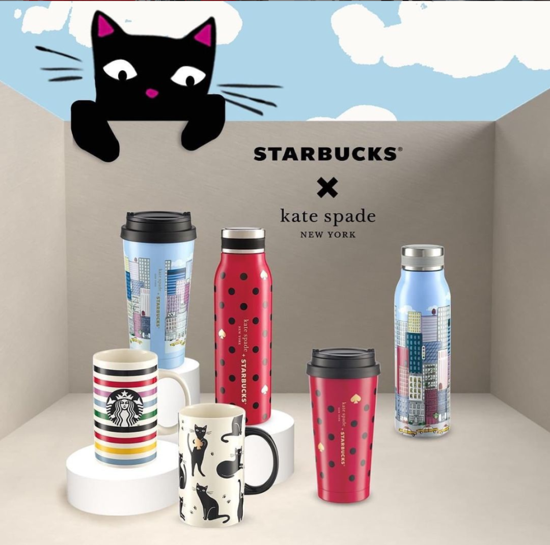 日本星巴克首次联名美牌kate spade，这次限量款又要开抢了Kate Spade星巴克日本_新浪新闻