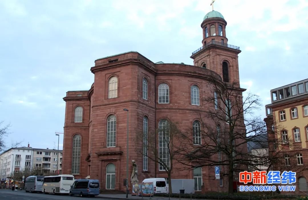 ▲法兰克福街景 中新经纬 张燕征 摄