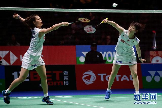 全英羽毛球公开赛:杜玥/李茵晖获得女双亚军