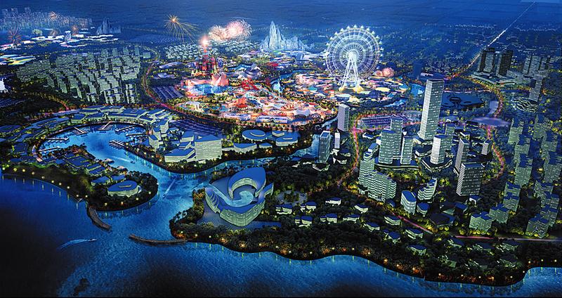 北海银基项目文旅板块效果图