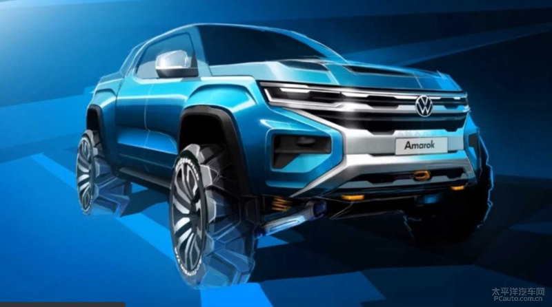 大众全新Amarok概念图 福特/大众联合开发