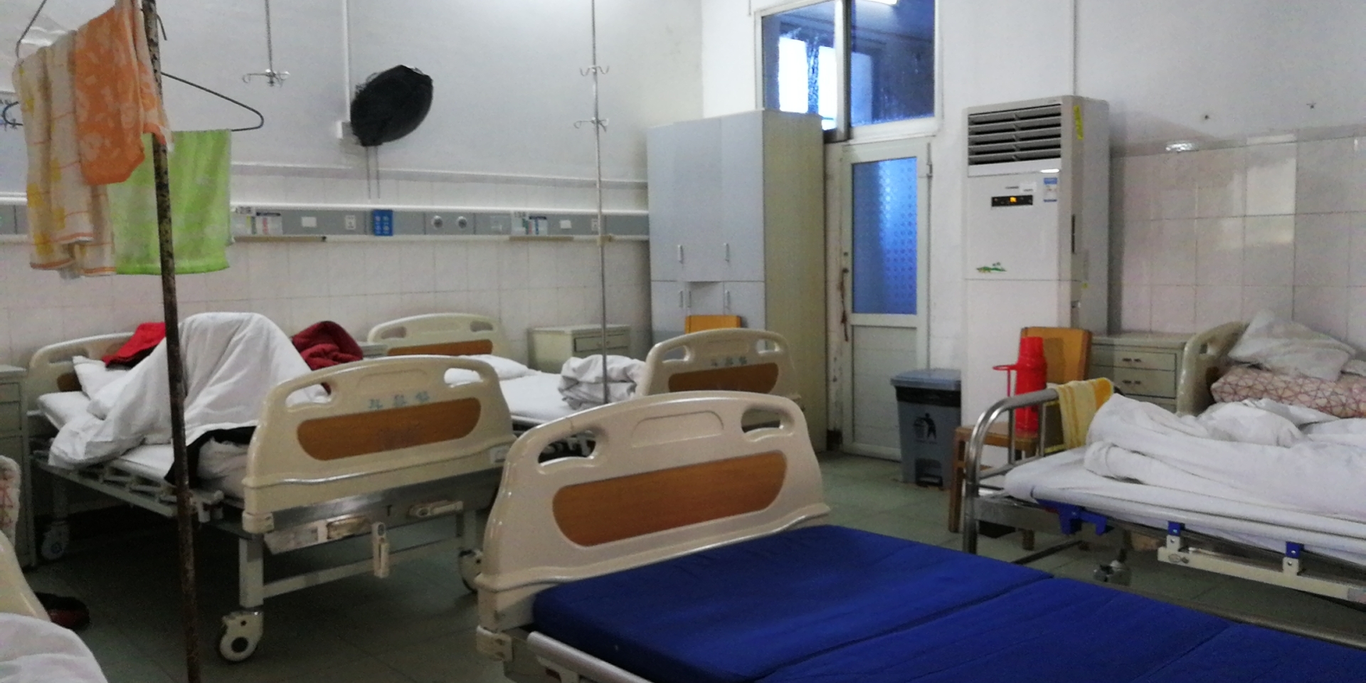 麻城市人民医院中医科为新冠肺炎患者腾出来的病房 叶薇供图