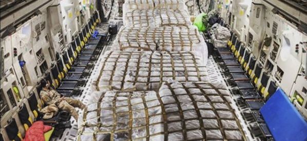 美军紧急运回50万份检测材料 来自意大利