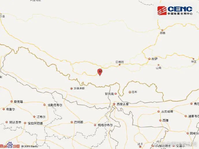 西藏日喀则市发生5.9级地震，目前暂无人员伤亡