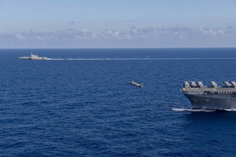 美巨舰演练新战术 破解“反介入”战力的新招数