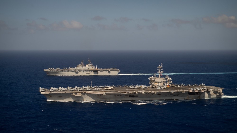 美巨舰演练新战术 破解“反介入”战力的新招数