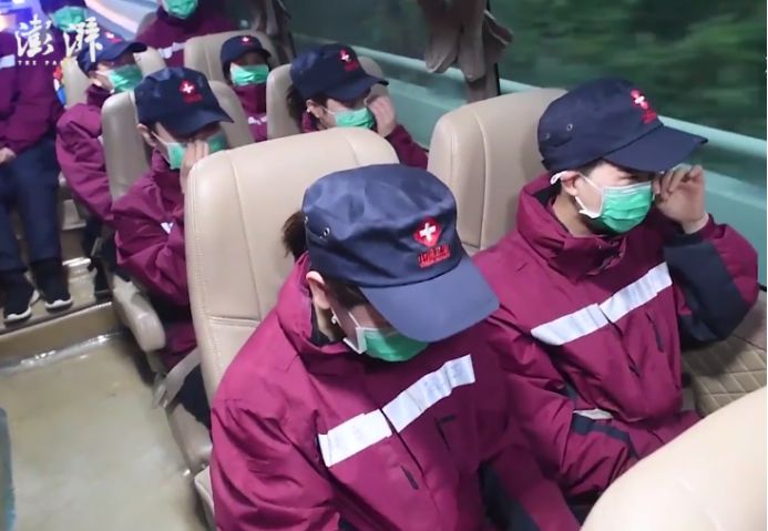 41支醫療隊含淚撤離武漢:這一刻,我終於聽懂了國歌