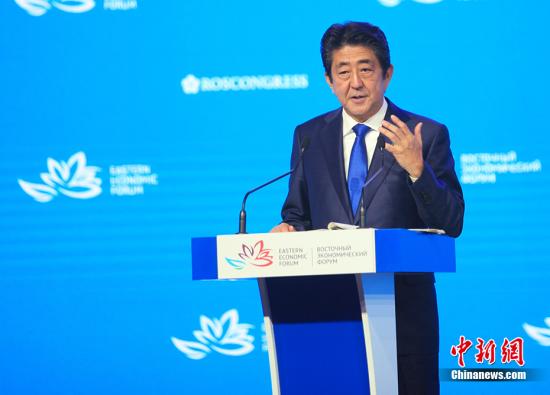 资料图:日本首相安倍晋三。中新社记者 王修君 摄