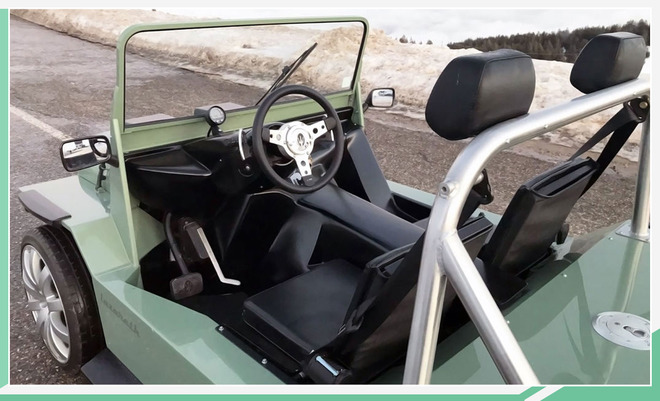 V8引擎/军用小吉普！玛莎拉蒂Mini Moke民用版