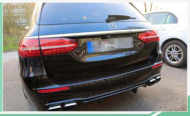 竞争奥迪RS6 新款AMG E63旅行版低伪谍照曝光