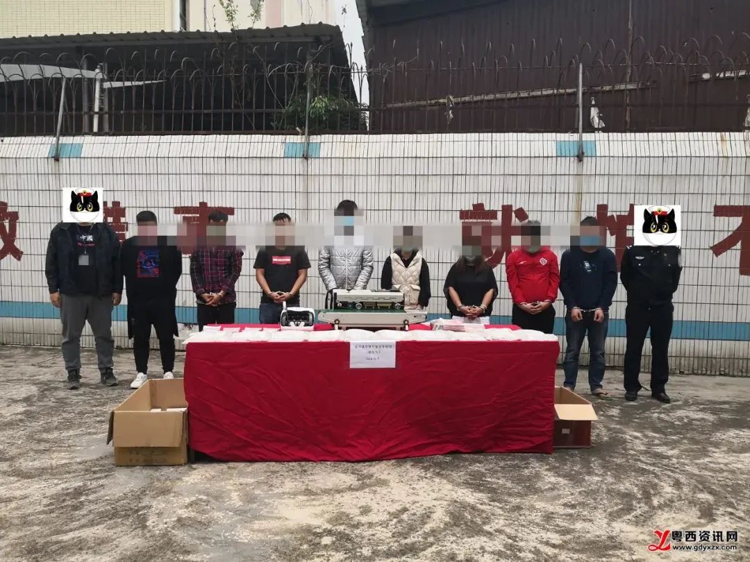 广东茂名破获特大贩卖毒品案 抓获8人缴获摇头丸