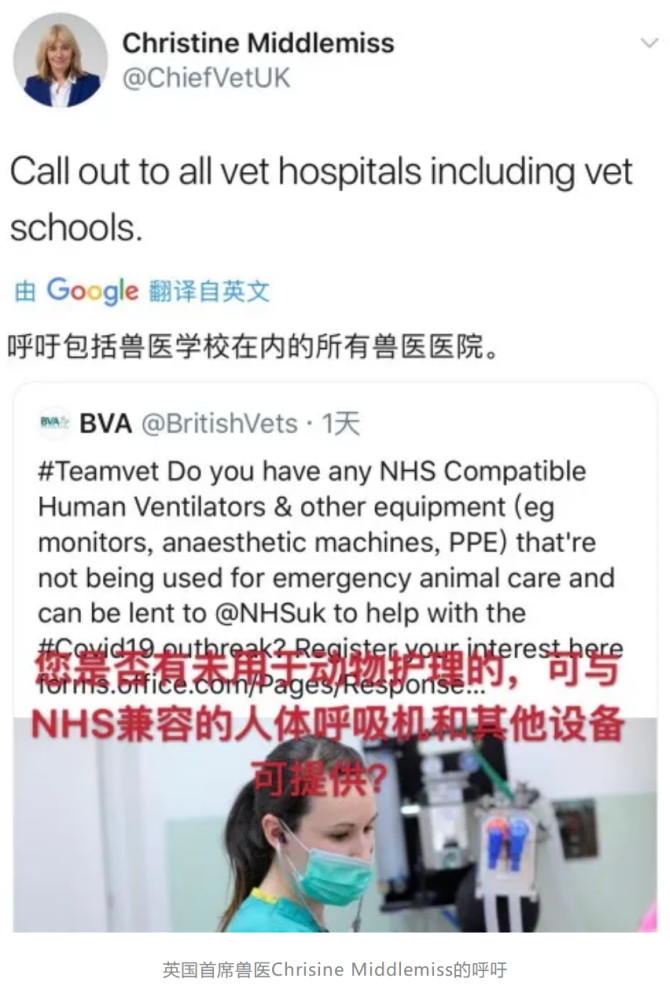 西方国家兽用呼吸机也被征用